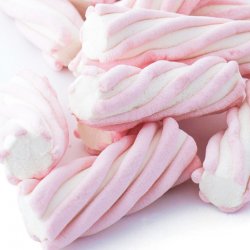 Achat marshmallow rayé Boolies 125 unités pas cher