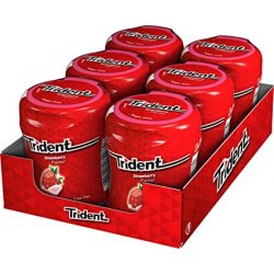 Chicles Trident Bote Fresa