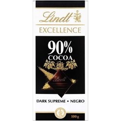 Lindt Excellence 90% de Chocolat