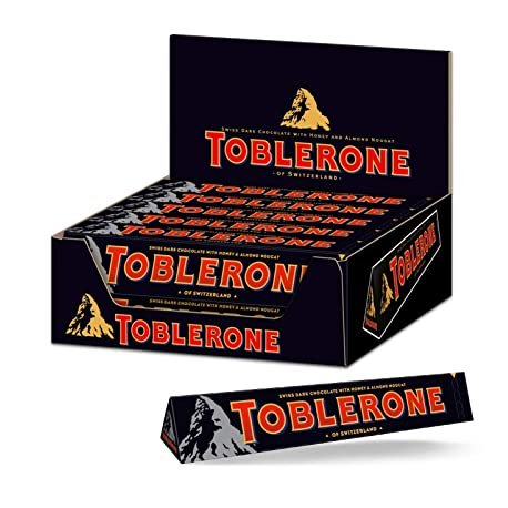 Chocolat Toblerone Noir 20 sachets