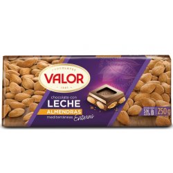 Valor Chocolate con Leche y Almendras
