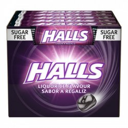 Halls Réglisse Sans Sucre