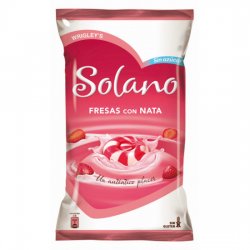 Caramelos Solano Fresa y Nata