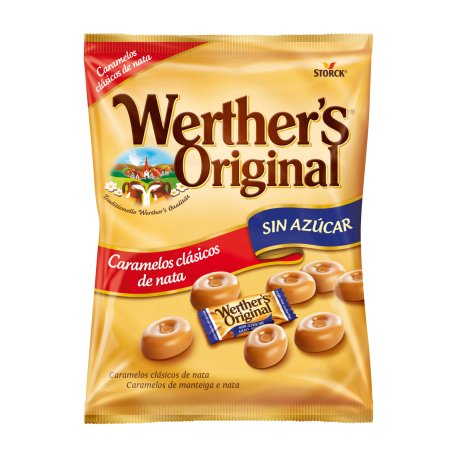 Caramelos Werther's Original Cero Azúcar 12 paquetes