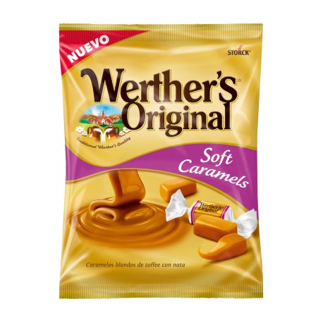 Caramelos Werther's de Caramelo y Crema 15 paquetes