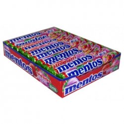 Bonbons Mentos aux Fraises Mix 20 paquets