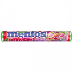 Bonbons Mentos aux Fraises Mix 20 paquets