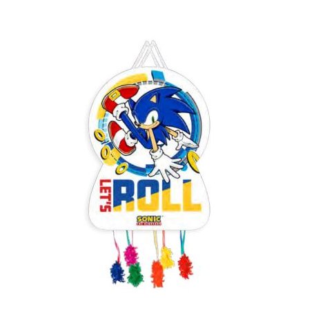 Piñata Silhouette Sonic