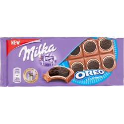 Tablette de Chocolat Milka Oreo