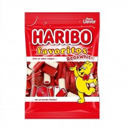 Réglisse Haribo Rouge et Blanc