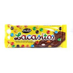 LACASITOS Tablette Chocolat au Lait 100G 20X1U