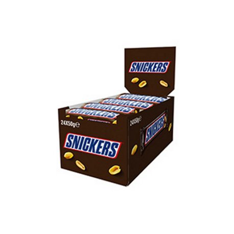 Barre au Chocolat Snickers 24 sachets