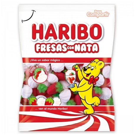 HARIBO FRAISE CREME 100G 18U