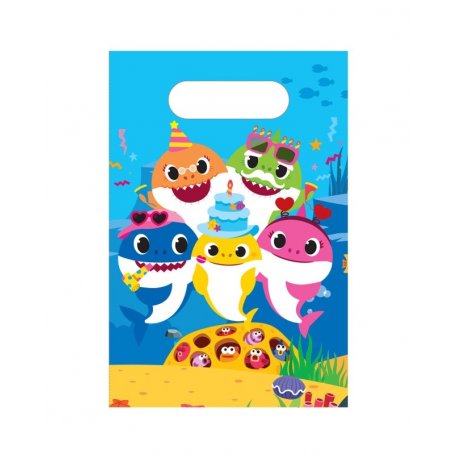 Sachets Baby Shark Papier