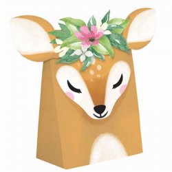 Sachets Bambi pour Enfant Papier