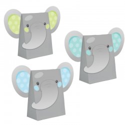 Sachets Petit Elephant Bleu