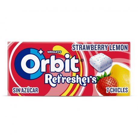 Chicles Orbit Fresa y Limon