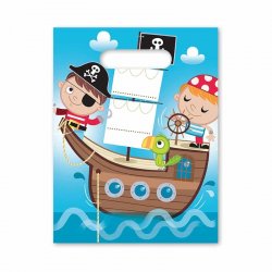 6 Sacs Pirate pour Enfant