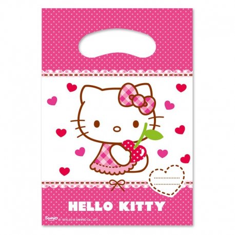 6 Sacs Hello Kitty