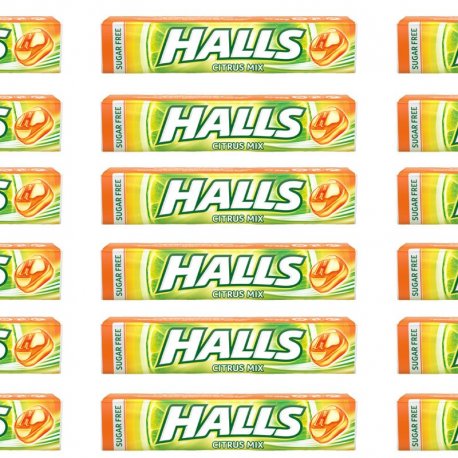 Halls Acide Sans Sucre