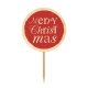 6 Toppers Joyeux Noël