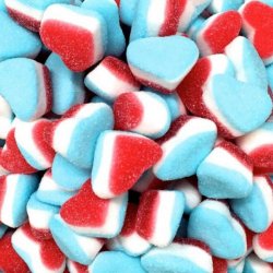 Bonbon Coeur Trois Couleurs Haribo