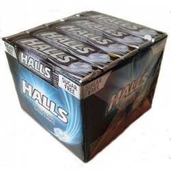 Halls Extra Fort Sans Sucre