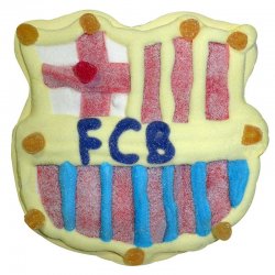 Gâteau de Bonbons FC Barcelona