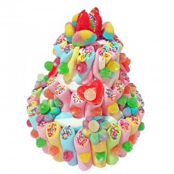 Gâteau de Bonbons Multicolor