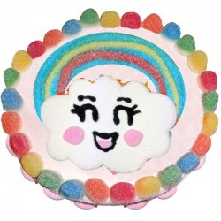 Gâteau de Bonbons Dessin Nuage 370 G