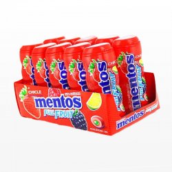 Chicles Mentos Frutas Silvestres 10 paquetes