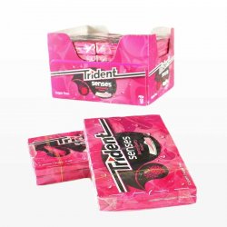 Chicles Trident Senses Berry 12 paquetes