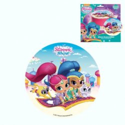 1 Disco Comestible Shimmer and Shine