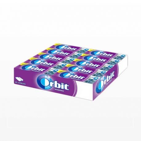 Chicles Orbit de Arandano 30 paquetes